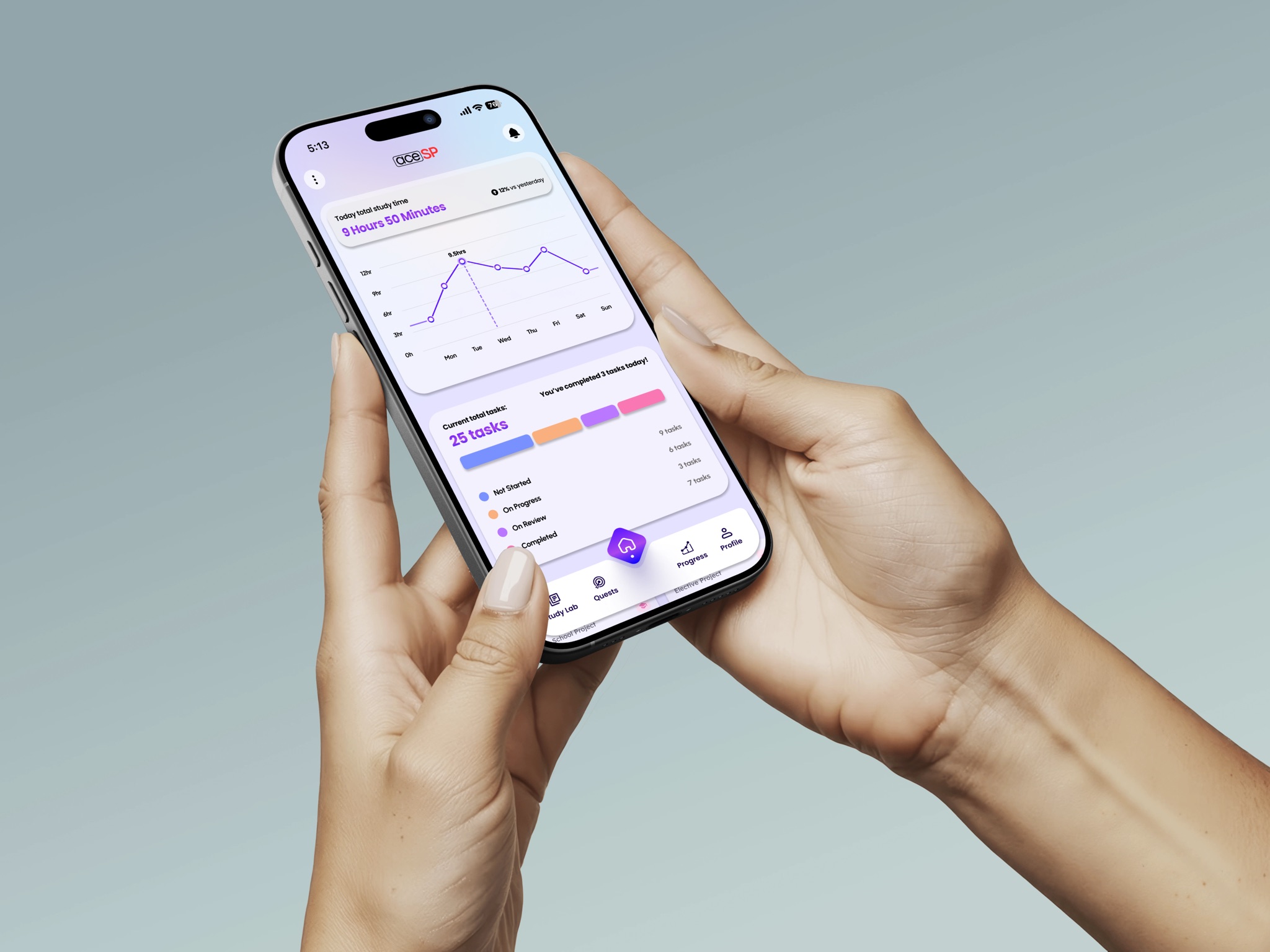 aceSP app screens